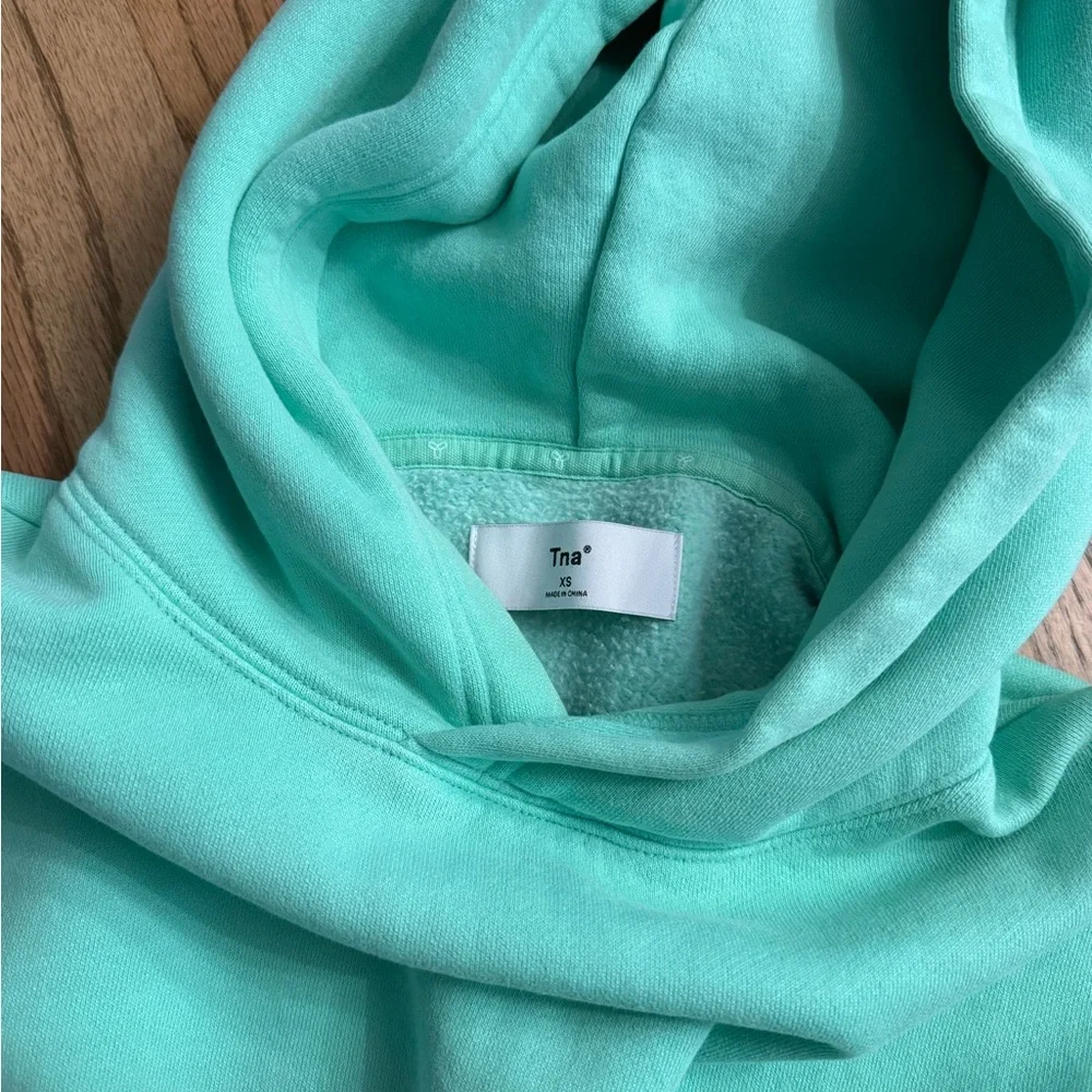 TNA Cropped Hoodie Sweatshirt - Picture 3 of 5